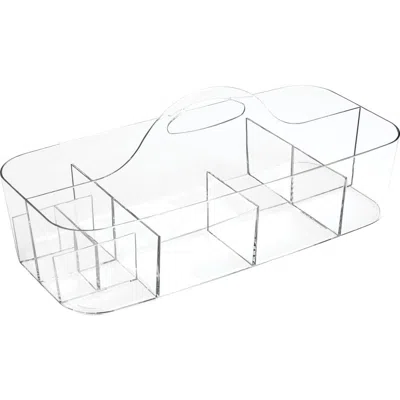 Idesign Plastic Cosmetic Organizer Tote In Clear