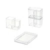 Idesign Plastic Stackable Bathroom Storage Organizer Bin Containers With Front Pull Drawer