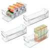 Idesign Plastic Stackable Pantry Bin - Storage Bin With Handles For Kitchen Organization - Ideal For Cabinet In Clear