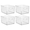 Idesign Small Stackable Bathroom Storage Bin - 4 Ct