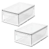 Idesign Stackable Kitchen Storage Drawer In Transparent