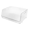 Idesign Stackable Open-front Storage Bin With Handles