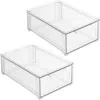 Idesign Stackable Storage Drawer In Transparent