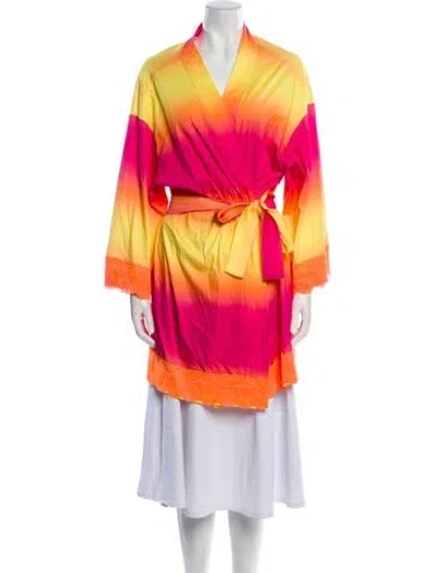 Pre-owned Idilvice! Striped Jacket In Pink