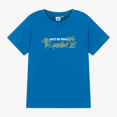 Ido Baby Kids'  Boys Blue Cotton T-shirt