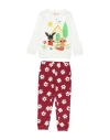 Ido Bing Toddler Girl Co-ord White Size 6 Cotton In White