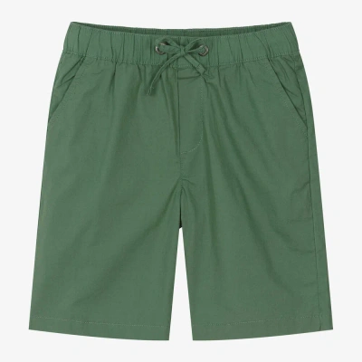 Ido Junior Kids'  Boys Green Cotton Shorts