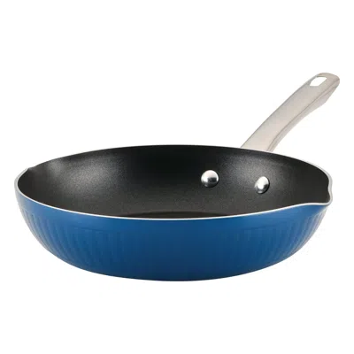 Idom Style 10 Inch Nonstick Frying Pan / Skillet, Dishwasher Safe And Oven Safe To 500°f, Blue