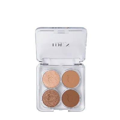 Idun Minerals Mineral Eyeshadow Palette In Brown