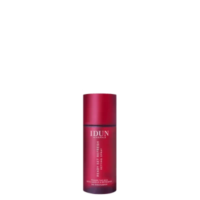 Idun Minerals Ready Set Refresh Setting Spray Travel Size In Transparent