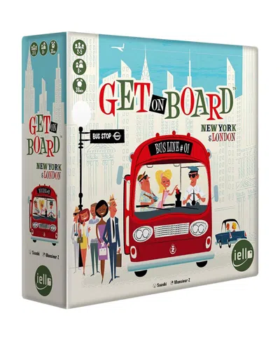 Iello Get On Board New York London  City Bus Line Strategy Board Game In Multi