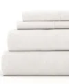 Ienjoy Home 300 Thread Count Linen Rayon From Bamboo Blend Deep Pocket 3-pc. Sheet Set, Twin In Natural