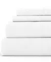 Ienjoy Home 300 Thread Count Linen Rayon From Bamboo Blend Deep Pocket 3-pc. Sheet Set, Twin In White