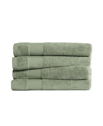 Ienjoy Home 4-pc. Cotton Bath Towels Set, 54" X 30" In Animal Print