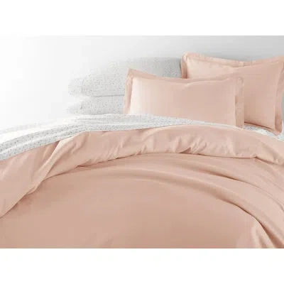 Ienjoy Home 8-piece Bedding Bundle - Solid Duvet Cover, Comforter Insert, And Patterned Sheet Set In Blush Floral
