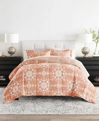 Ienjoy Home Bedding Bundle Patterned 7-piece Comforter Set, California King