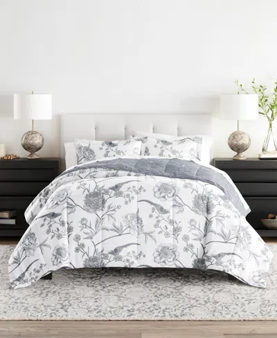 Ienjoy Home Bedding Bundle Patterned 7-piece Comforter Set, California King