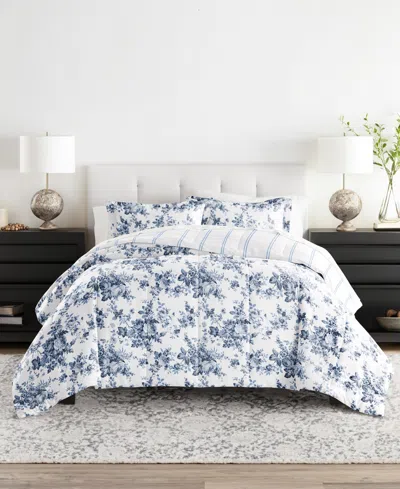 Ienjoy Home Bedding Bundle Patterned 7-piece Comforter Set, California King