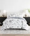Ienjoy Home Bedding Bundle Patterned 7-piece Comforter Set, Full