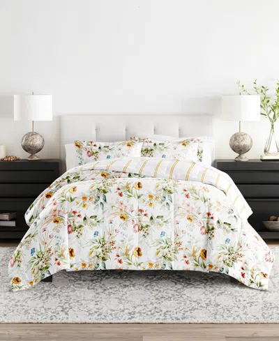Ienjoy Home Bedding Bundle Patterned 7-piece Comforter Set, Full