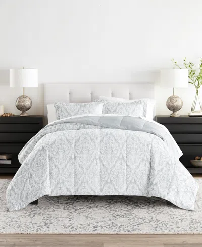 Ienjoy Home Bedding Bundle Patterned 7-piece Comforter Set, Full