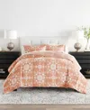 Ienjoy Home Bedding Bundle Patterned 7-piece Comforter Set, King