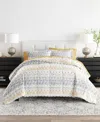Ienjoy Home Bedding Bundle Patterned 7-piece Comforter Set, King