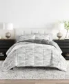 Ienjoy Home Bedding Bundle Patterned 7-piece Comforter Set, King