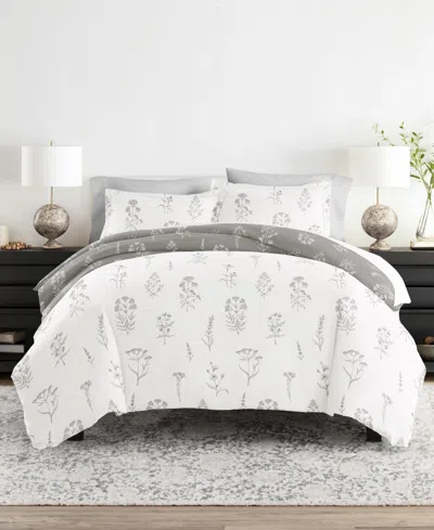 Ienjoy Home Bedding Bundle Patterned 8-piece Comforter With Duvet Cover Set, Full