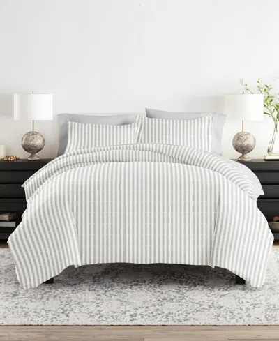 Ienjoy Home Bedding Bundle Patterned 8-piece Comforter With Duvet Cover Set, King