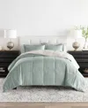 Ienjoy Home Bedding Bundle Reversible Pattern 5-piece Comforter Set, Twin