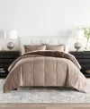 Ienjoy Home Bedding Bundle Reversible Pattern 7-piece Comforter Set, California King