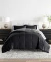 Ienjoy Home Bedding Bundle Reversible Pattern 7-piece Comforter Set, King