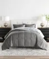 Ienjoy Home Bedding Bundle Reversible Pattern 7-piece Comforter Set, Queen
