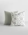Ienjoy Home Cotton Slub 2-pack Decor Pillows, 20" X 20" In Green