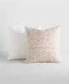 Ienjoy Home Cotton Slub 2-pack Decor Pillows, 20" X 20" In Pink