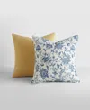 Ienjoy Home Cotton Slub 2-pack Decor Pillows, 20" X 20" In Yellow