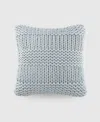 Ienjoy Home Cozy Chunky Knit Decorative Pillow, 20" X 20" In Light Blue