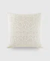 Ienjoy Home Damask Printed Decorative Pillow, 20" X 20" In Cream Damask