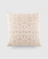 Ienjoy Home Damask Printed Decorative Pillow, 20" X 20" In Light Pink Damask