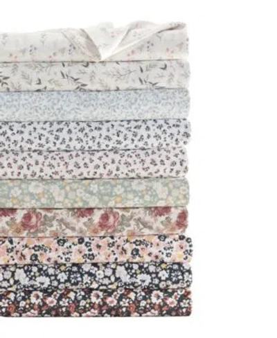 Ienjoy Home Delicate Blossoms Sheet Sets In Dusty Blue