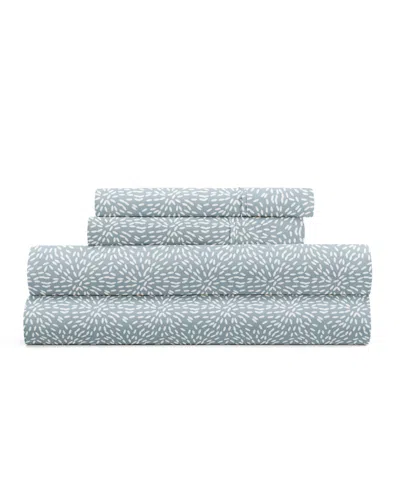 Ienjoy Home Delicate Details 3-p.c. Sheet Set, Twin In Blue