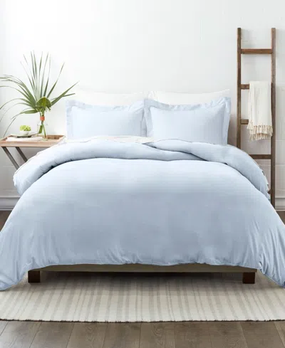 IENJOY HOME DOUBLE BRUSHED SOLID DUVET COVER SET, KING/CALIFORNIA KING