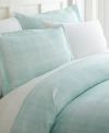 Ienjoy Home Elegant Designs Patterned Duvet Cover Set, King/california King In Aqua Thatch