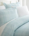Ienjoy Home Elegant Designs Patterned Duvet Cover Set, Twin/twin Xl In Aqua Polka Dots