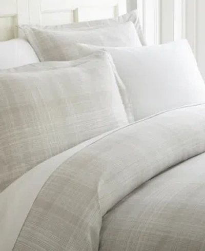 Ienjoy Home Elegant Designs Patterned Duvet Cover Set, Twin/twin Xl In Grey Thatch