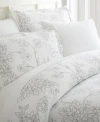 Ienjoy Home Elegant Designs Patterned Duvet Cover Set, Twin/twin Xl In Grey Vines