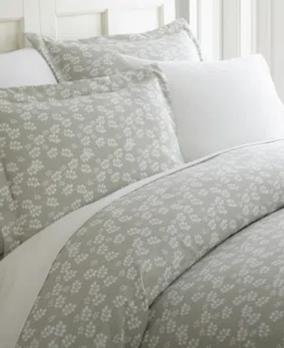 Ienjoy Home Elegant Designs Patterned Duvet Cover Set, Twin/twin Xl In Grey Wheatfield