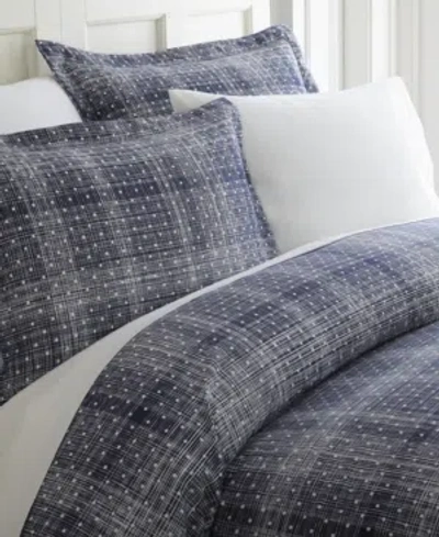 Ienjoy Home Elegant Designs Patterned Duvet Cover Set, Twin/twin Xl In Navy Polka Dots