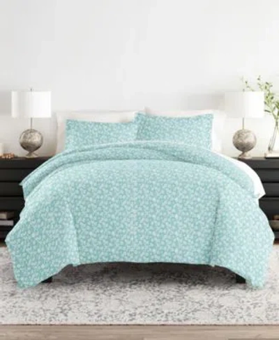 Ienjoy Home Elegant Designs Patterned Duvet Cover Sets In Blue